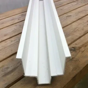 Çilek Kanalı (Çilek Oluğu) – Topraksız Tarım için 1 Metre Uyumlu PVC Oluk