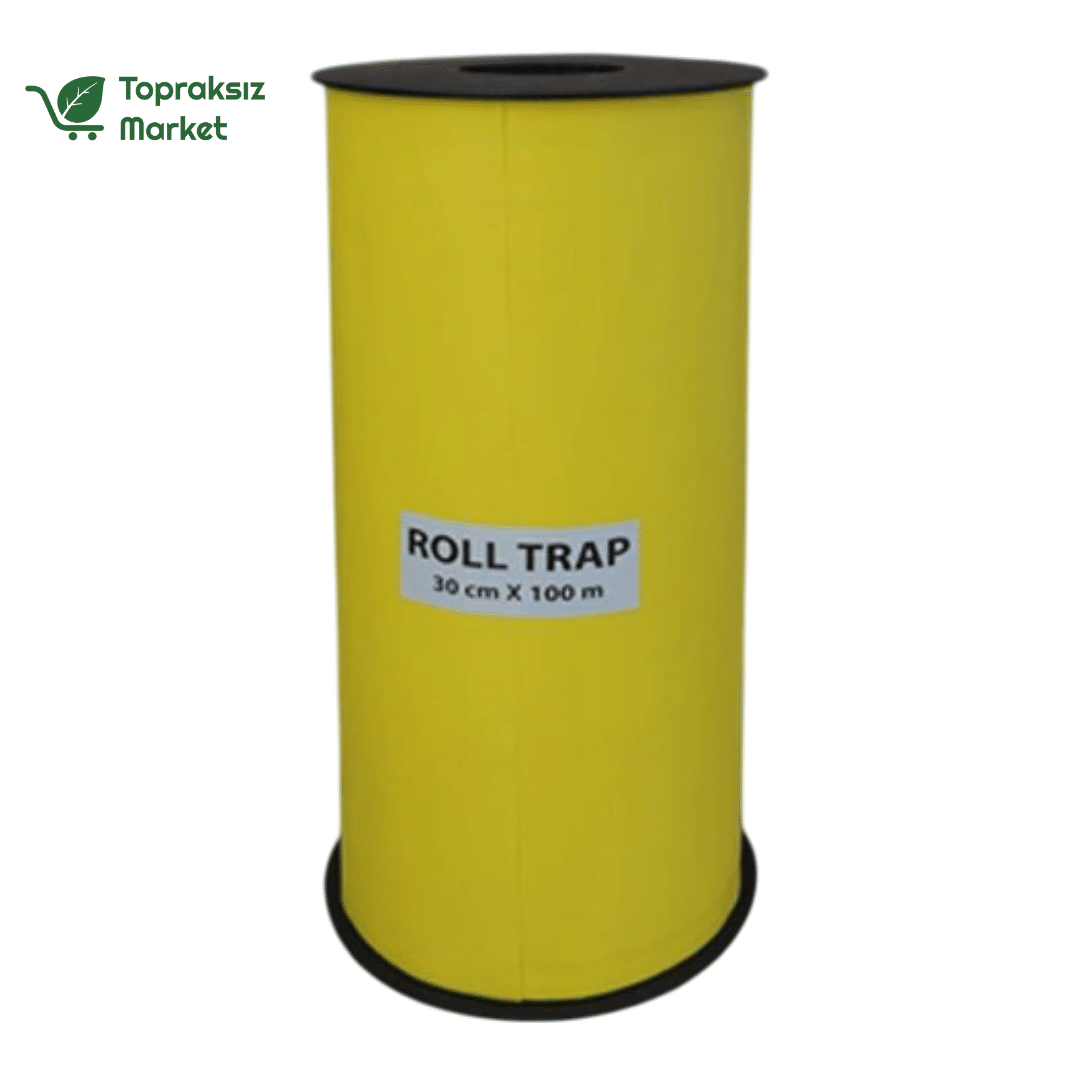 Yapışkan Rulo Tuzak 30x100 Metre (Sarı) – Geniş Yüzeyli Haşere Kontrolü İçin Profesyonel Tuzak