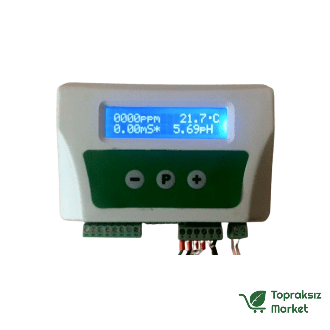 Topraksız Tarım Otomasyon Cihazı EC ve pH Kontrol - Görsel 3