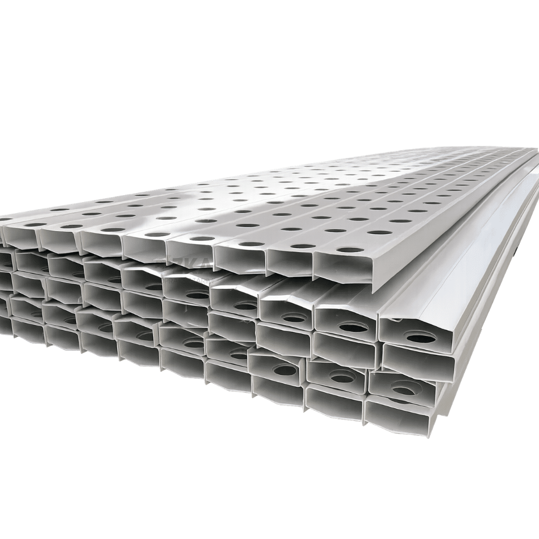 NFT Kanal 1.5 Metre 100x50 mm Orijinal Beyaz – Topraksız Tarım & Hidroponik Yetiştirme Kanalı - Görsel 2