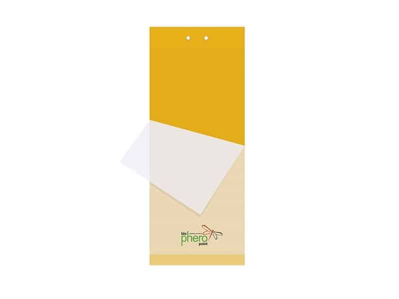 10’lu Yapışkan Kart Tuzak 25x10 cm (Sarı) – Seralar ve Tarım Alanları İçin Haşere Tuzağı - Görsel 2