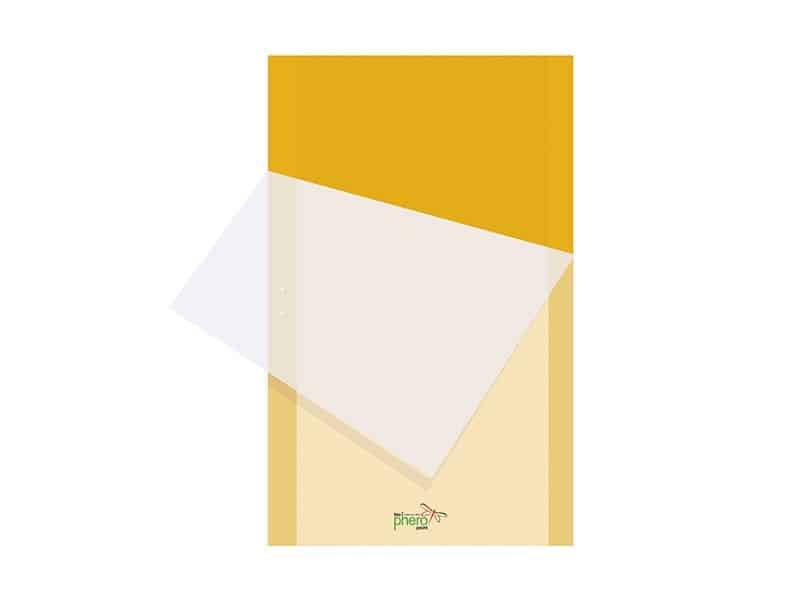 10’lu Yapışkan Kart Tuzak 25x40 cm (Sarı) – Seralar ve Tarım Alanları İçin Geniş Yüzeyli Haşere Tuzağı